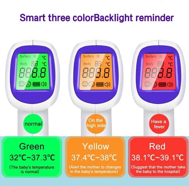 Kit pressão arterial + termômetro infravermelho laser - Foto 5