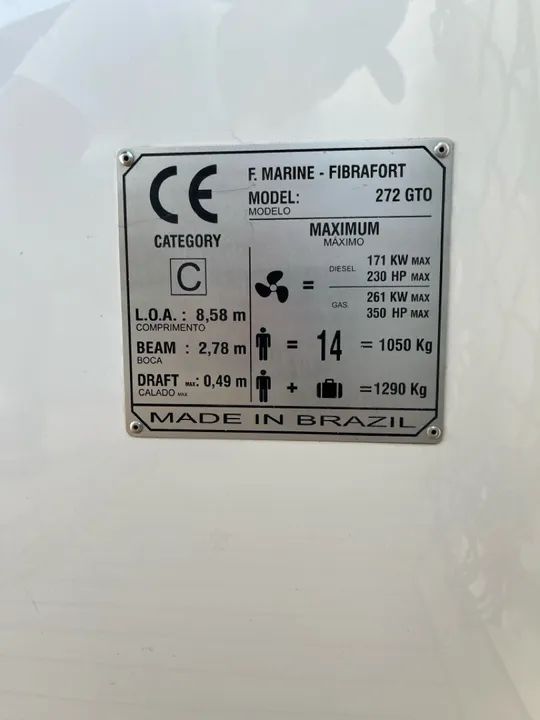 Lancha Focker 272 GTO 2019 - Foto 3