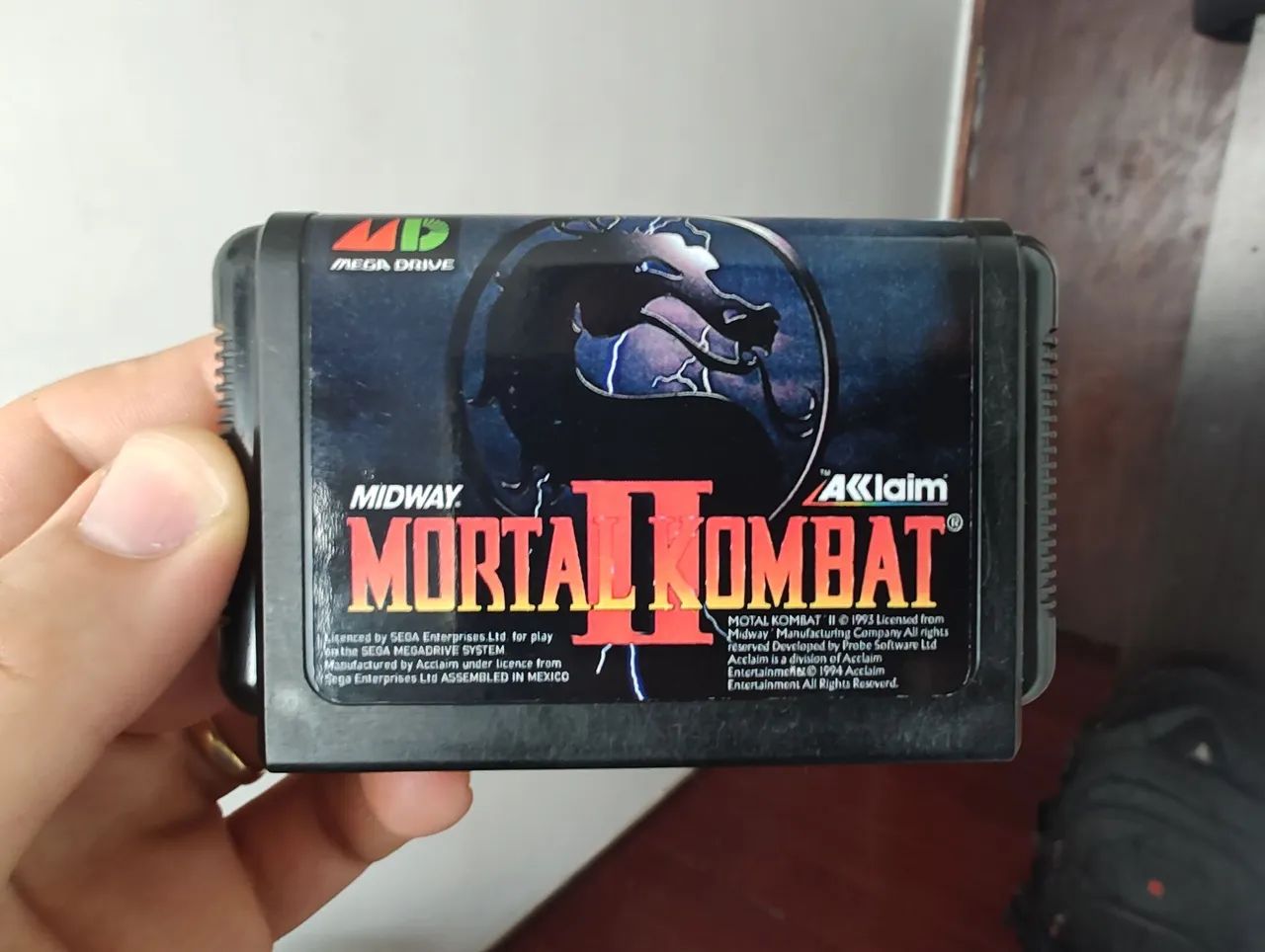 Cartucho Mega Drive 