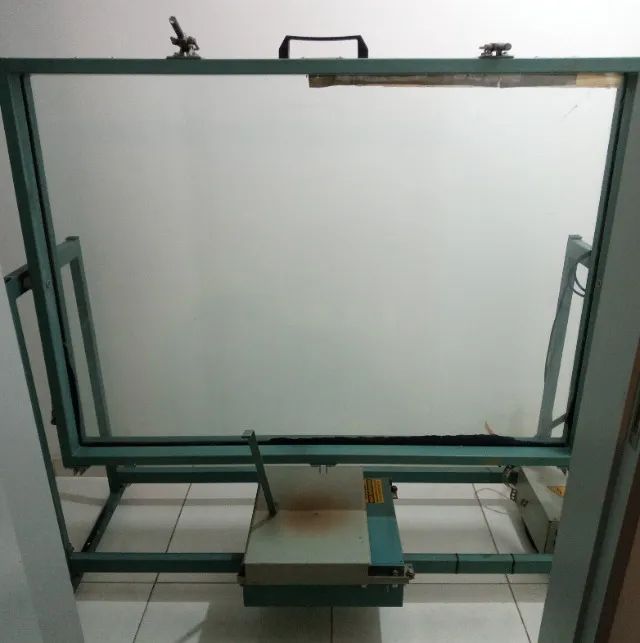 gravadora reveladora de telas uv a vácuo silk screen serigrafia serigráfica - Foto 2