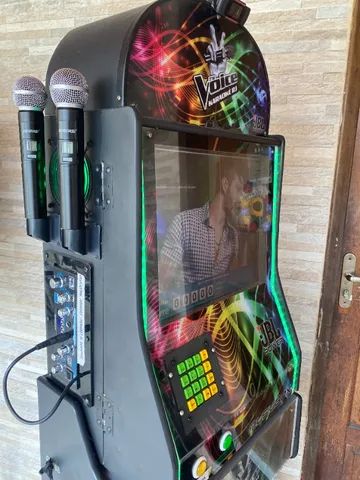 Aluguel de videoke / karaoke com Som Bluethoot Prof JBL - Foto 2