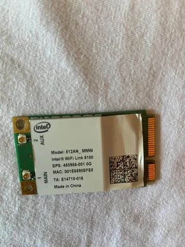 Placa Wireless Wi-fi Para Notebook Intel-usada. - Foto 4