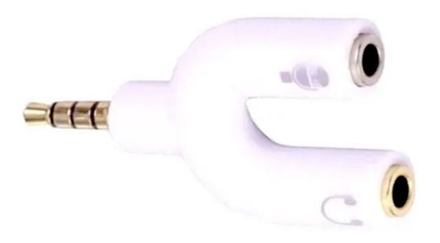 Adaptador Y Microfone e Fone  de Ouvido P3 - Foto 2