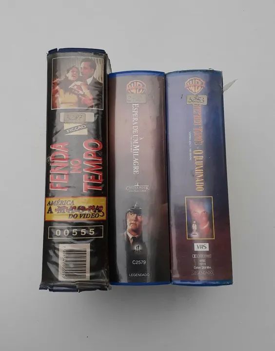 VHSs, fenda no tempo, o iluminado, espera de um milagre  - Foto 2