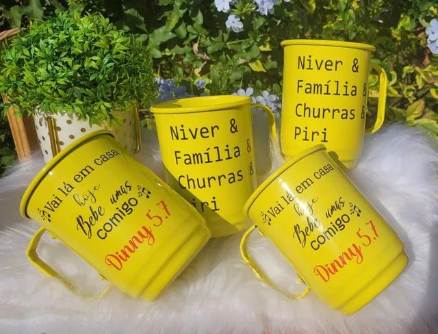 Caneca de alumínio personalizada  - Foto 2