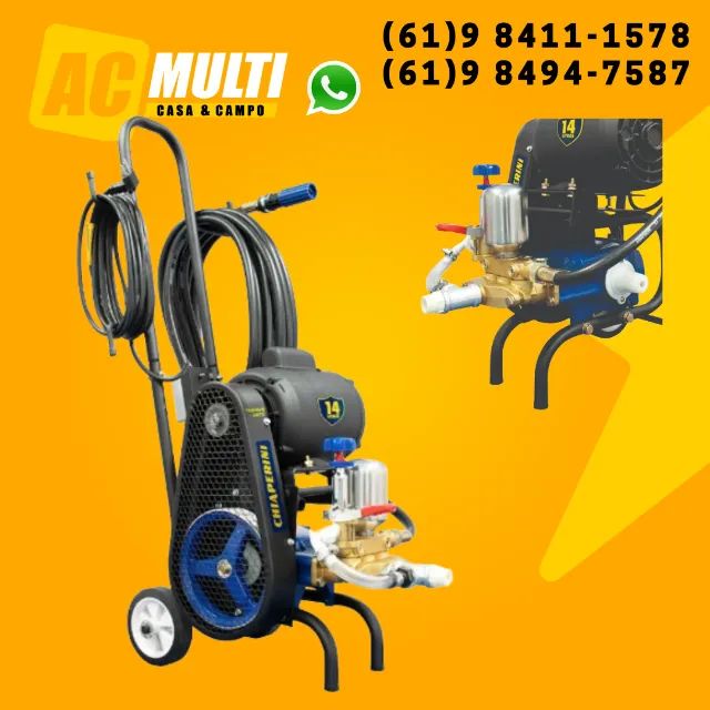 Lavadora Lava Jato de 14 Litros 1hp Chiaperini LJ 14L