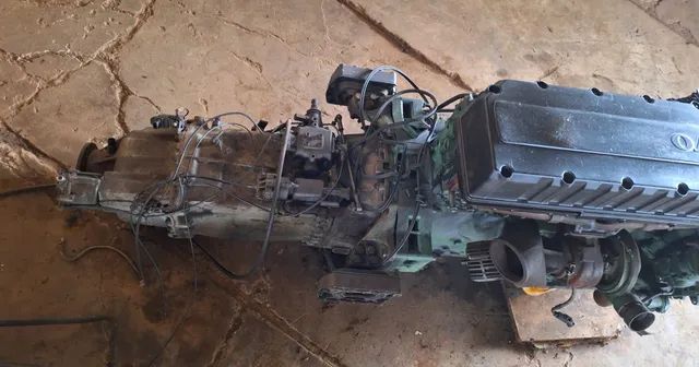 Motor com a caixa VOLVO FH 380 - Foto 6