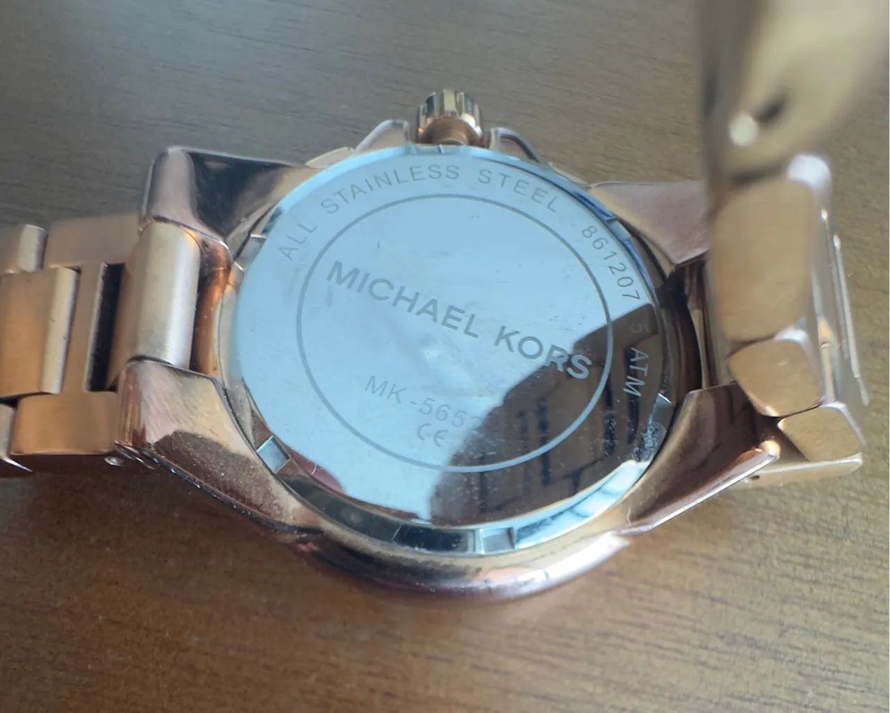 Relógio Michael Kors Feminino Rose Gold - Foto 5