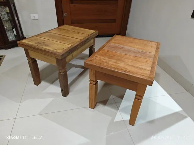 Mesa de centro de madeira - NOVA