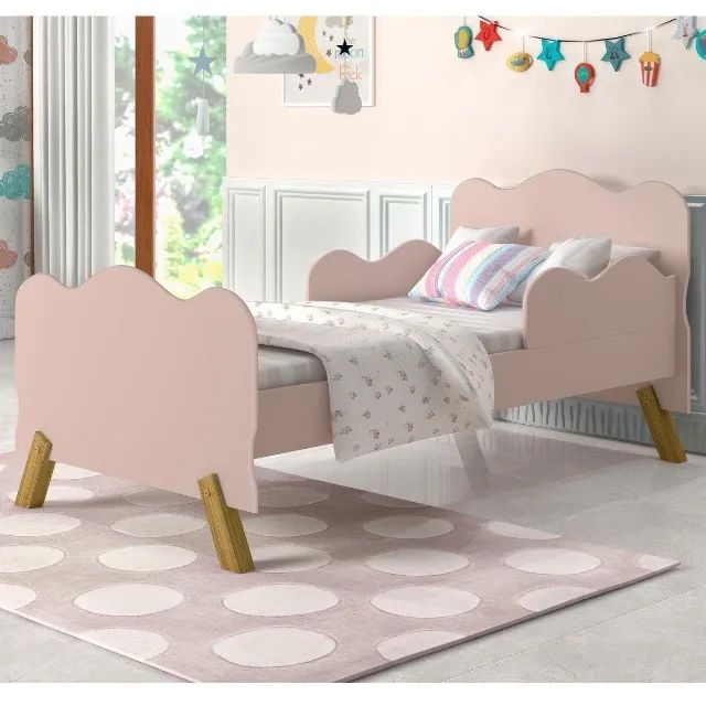 Cama Infantil Angel Rosa - Foto 3