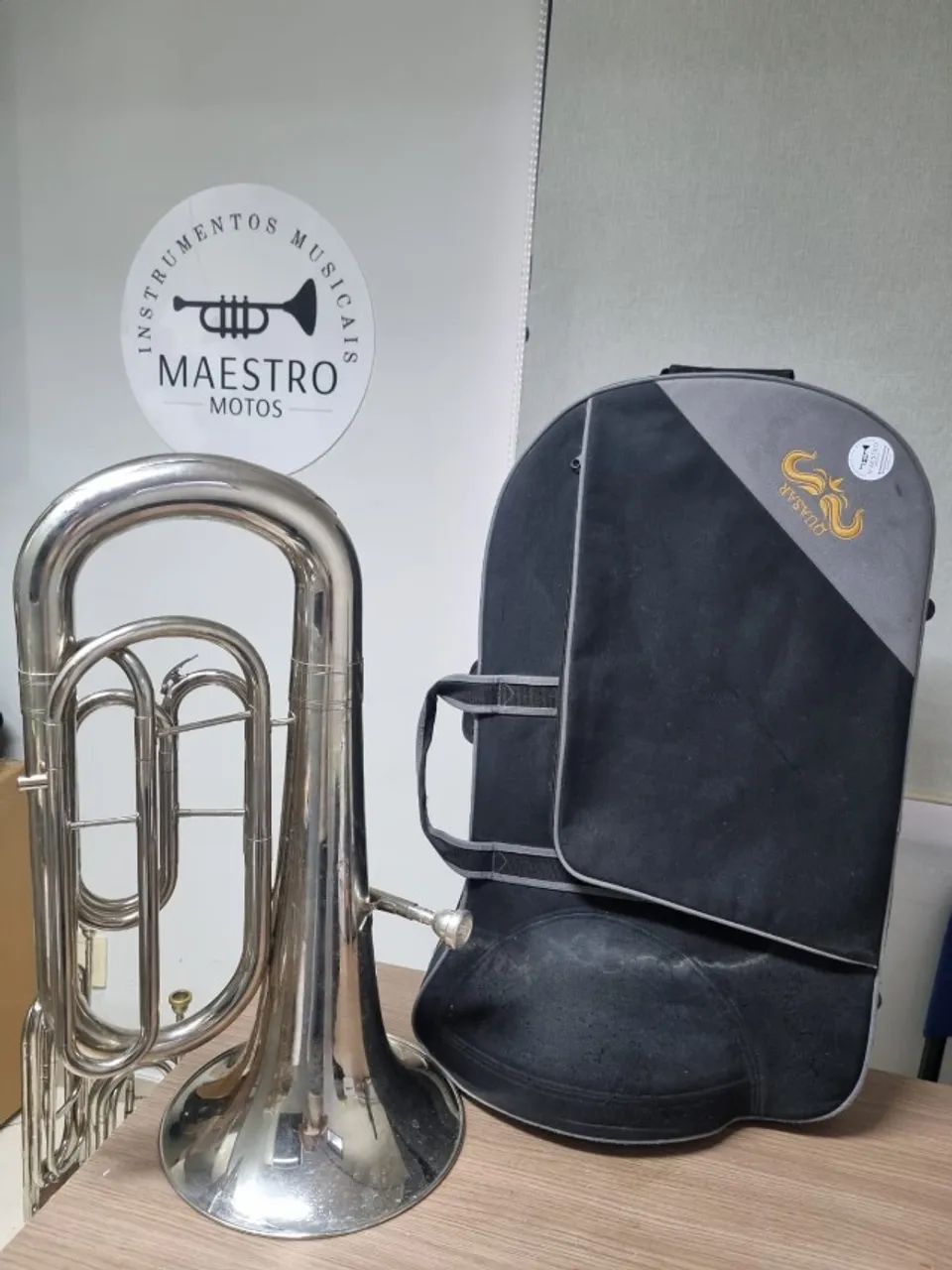 Kit Sopro Fanfarra Gatilho 10 Instrumentos + Bag E Bocal - Envio todo Brasil - 10X cartão - Foto 4