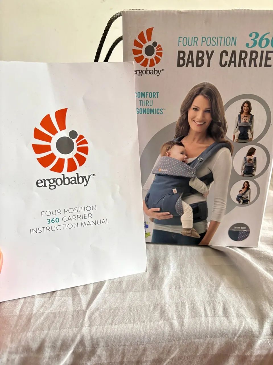 Canguru Ergobaby 360 Four Position - Azul - Foto 2