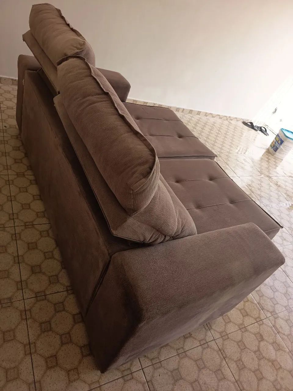 Sofá 4 Lugares Confortável e Espaçoso - Ótimo Estado! - Foto 3