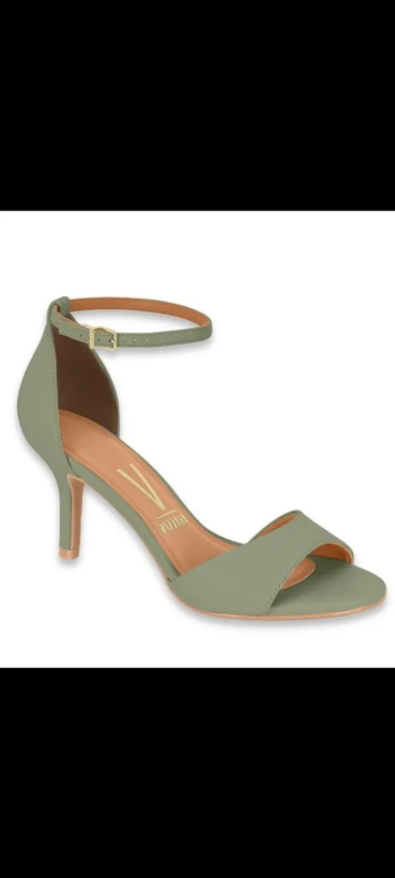 Sandália feminina verde