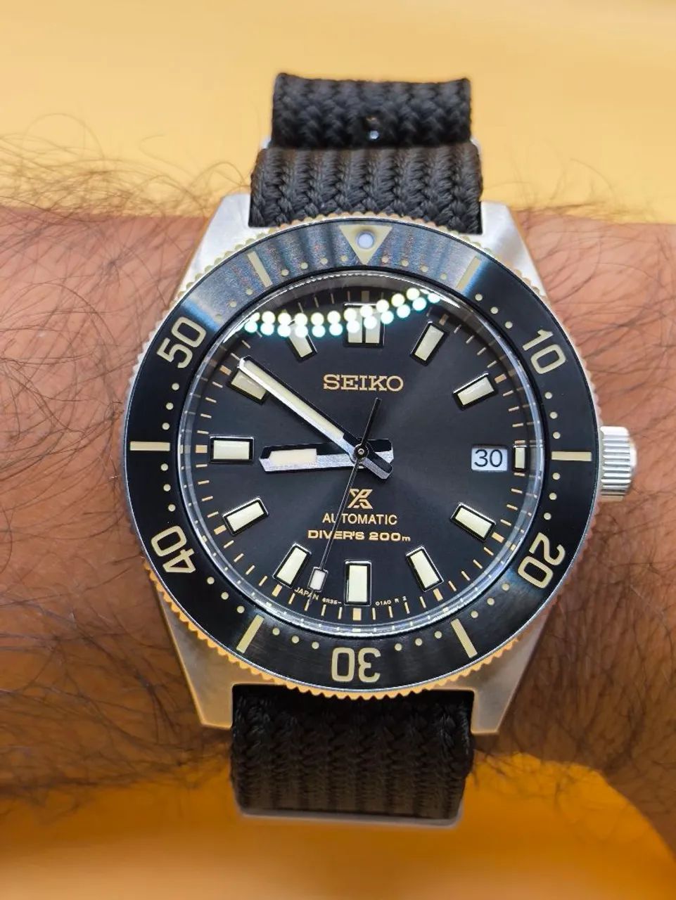 Seiko 62mas spb239 pulseira nato - Foto 2
