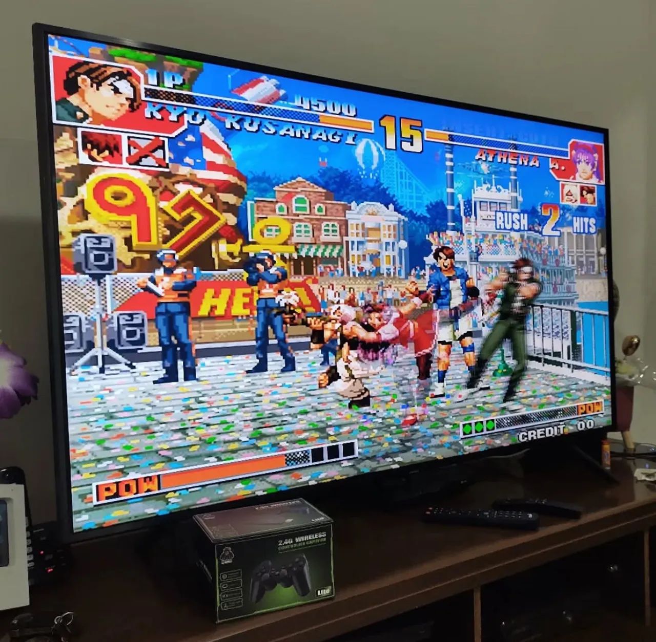 Console Retrô com Jogos Clássicos!