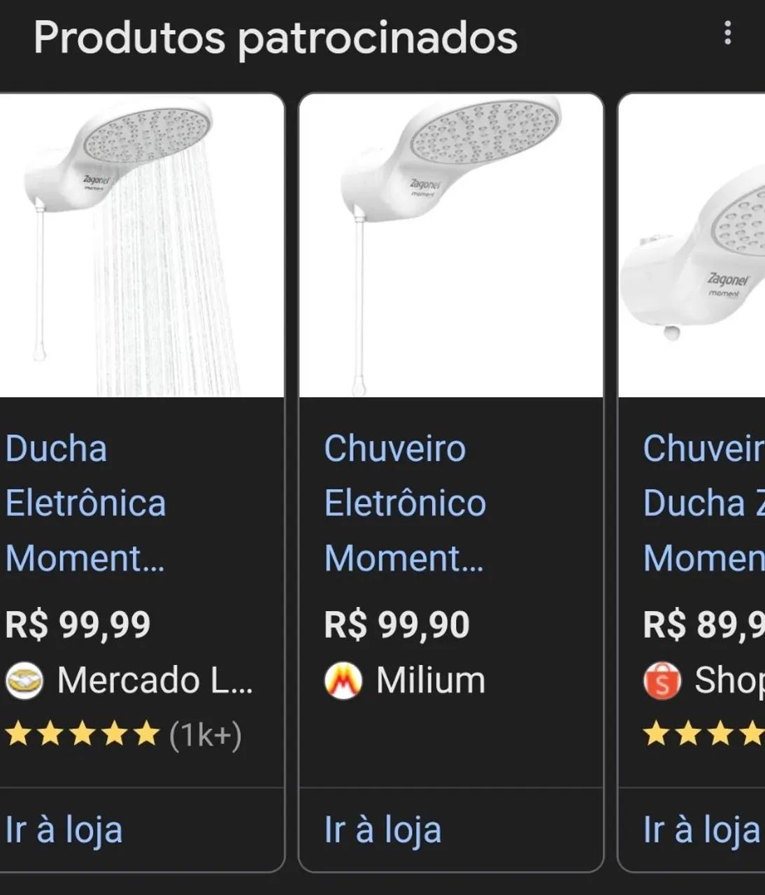 Chuveiro Ducha Eletrônica Zagonel Moment 7500W - Foto 2