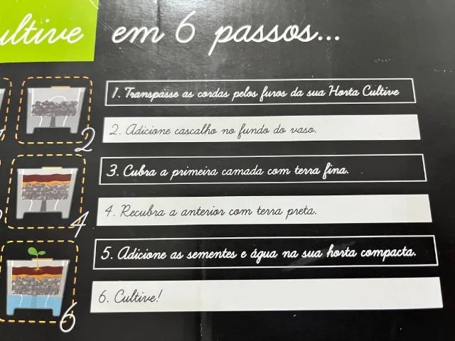 horta compacta para apartamento auto irrigável cultive - Foto 4