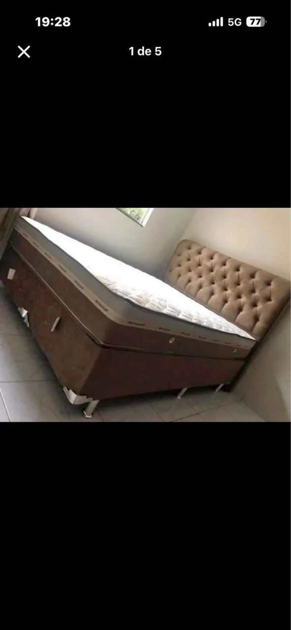 Cama box casal melhores preços de goiania