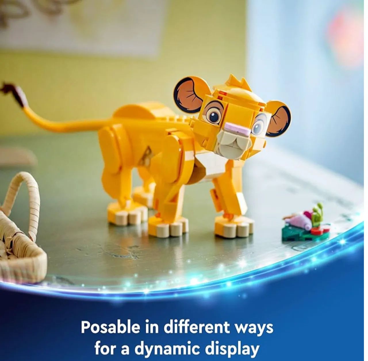 Lego Disney LACRADO - Simba, O Rei Leão - 43243 - Foto 5