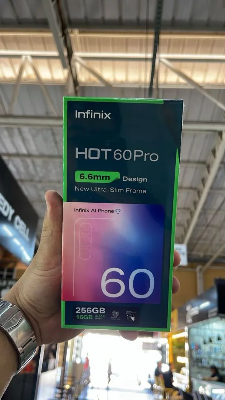 Hot 60 Pro - 256gb/8Ram - Titanium silver