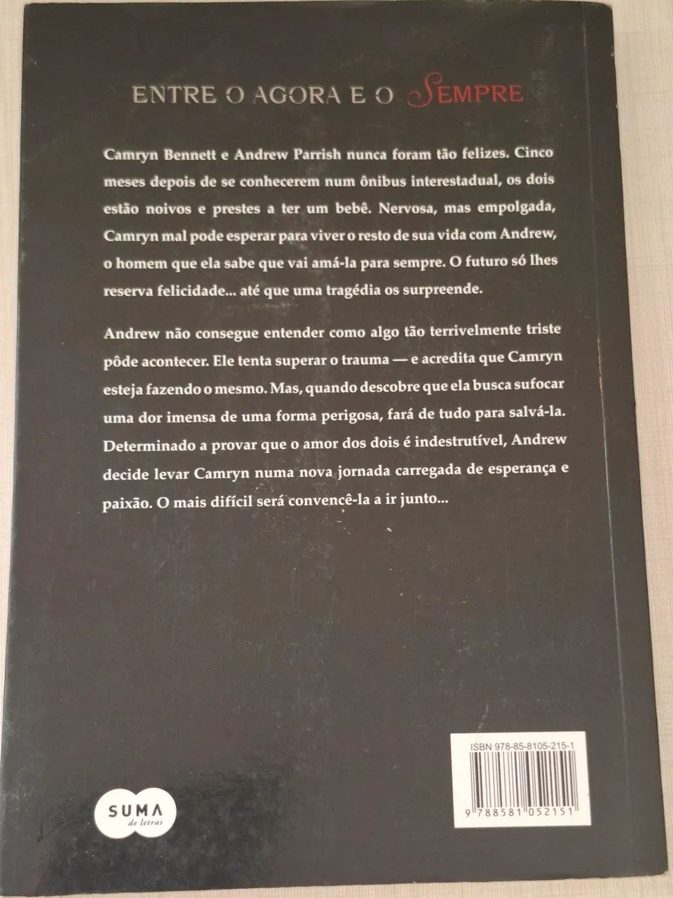 Livro Entre o Agora e o Sempre - J.A. Redmerski - Foto 2