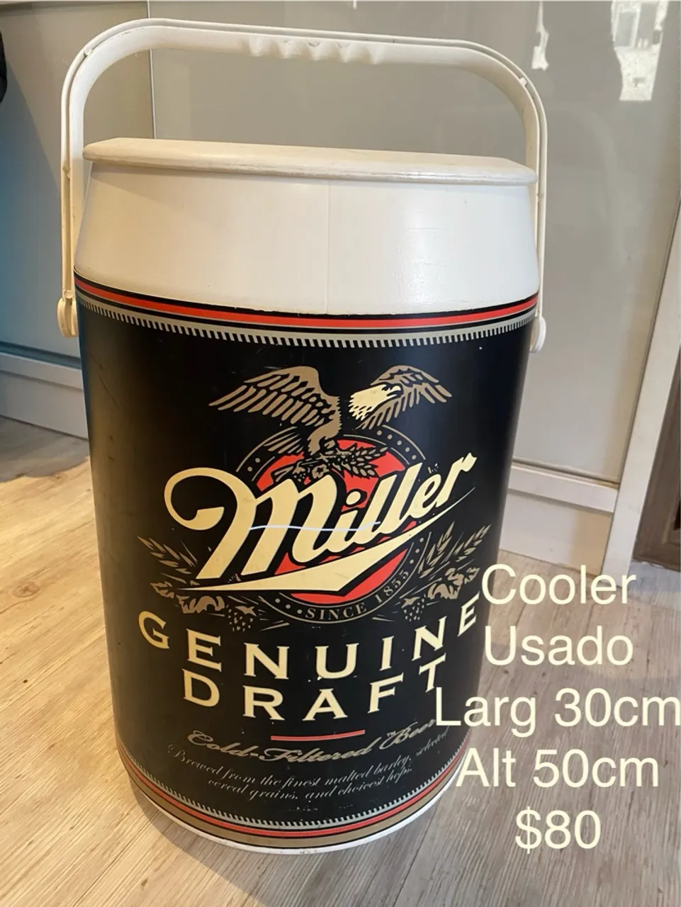 Caixa termica Miller Genuine Draft (grande)