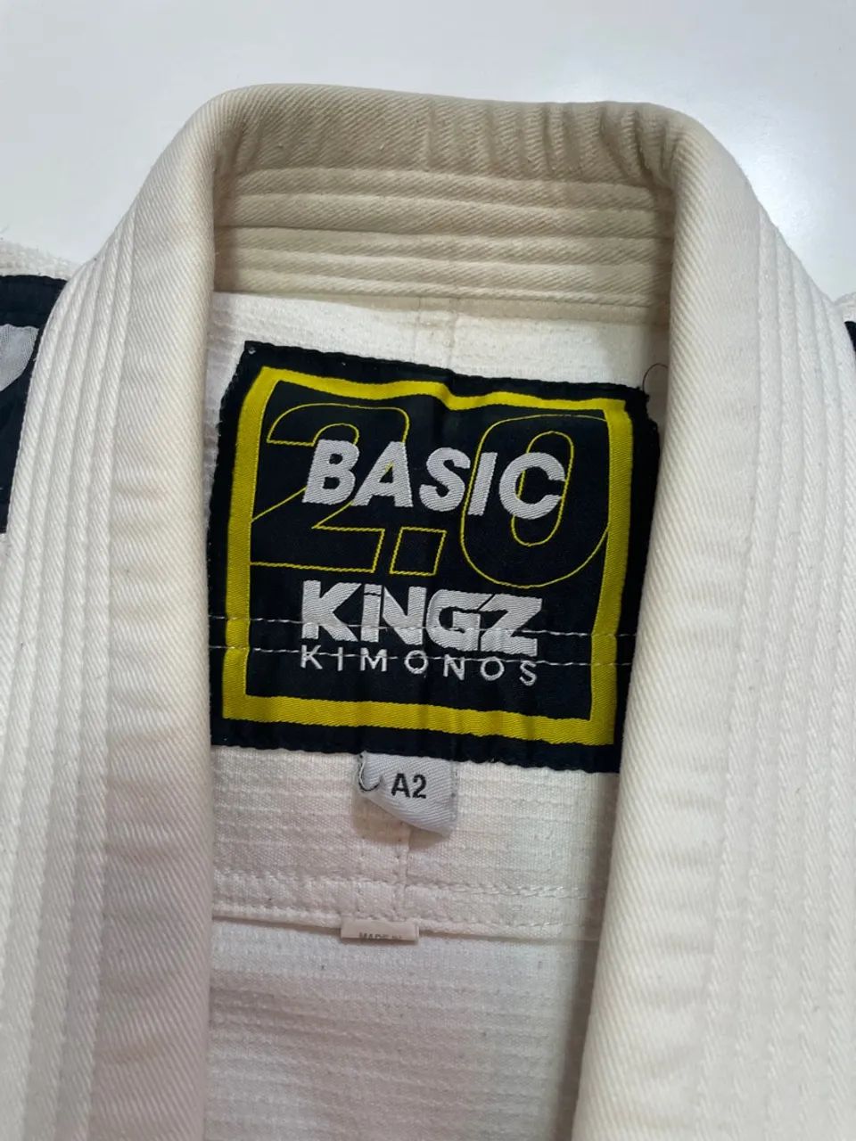 Kimono de Jiu-Jitsu Branco Kingz A2 - Foto 4