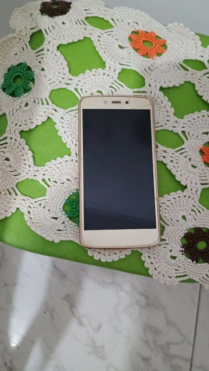 Vendo celular Motorola plus em bom estado ou troco por bicicleta usada  - Foto 5