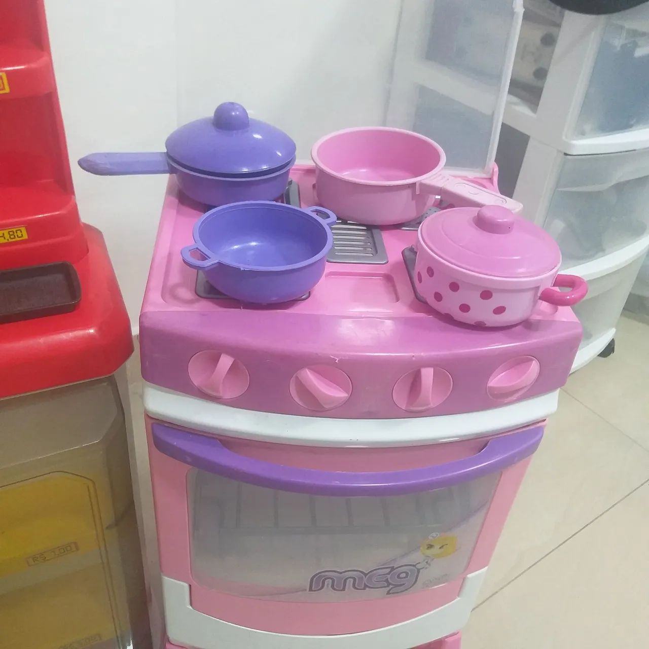 Conjunto de brinquedo  