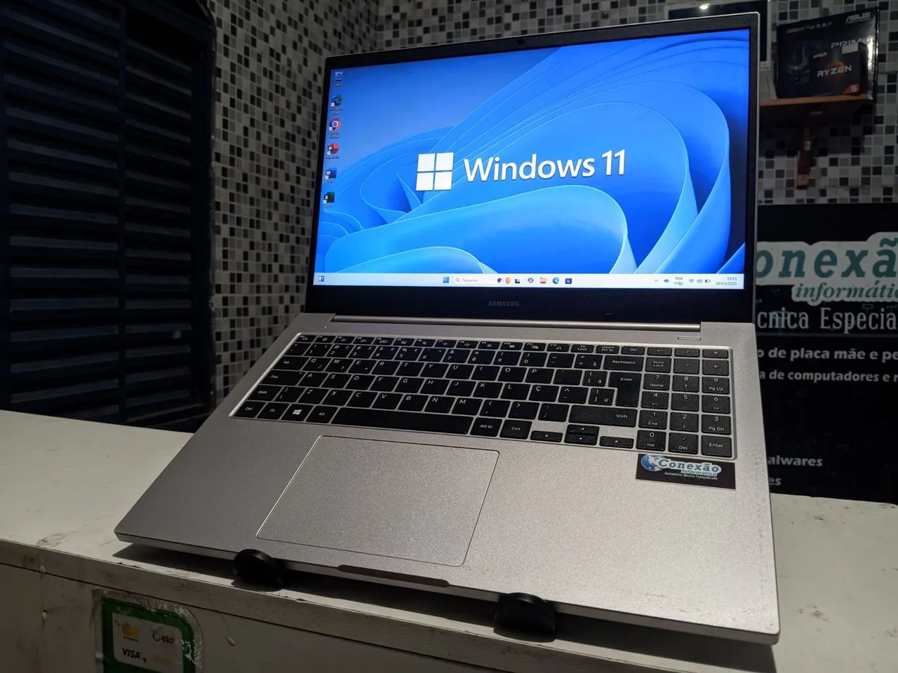 Notebook Samsung book Ultrafino Core i3 10° Ger DDR4 (A pronta entrega)