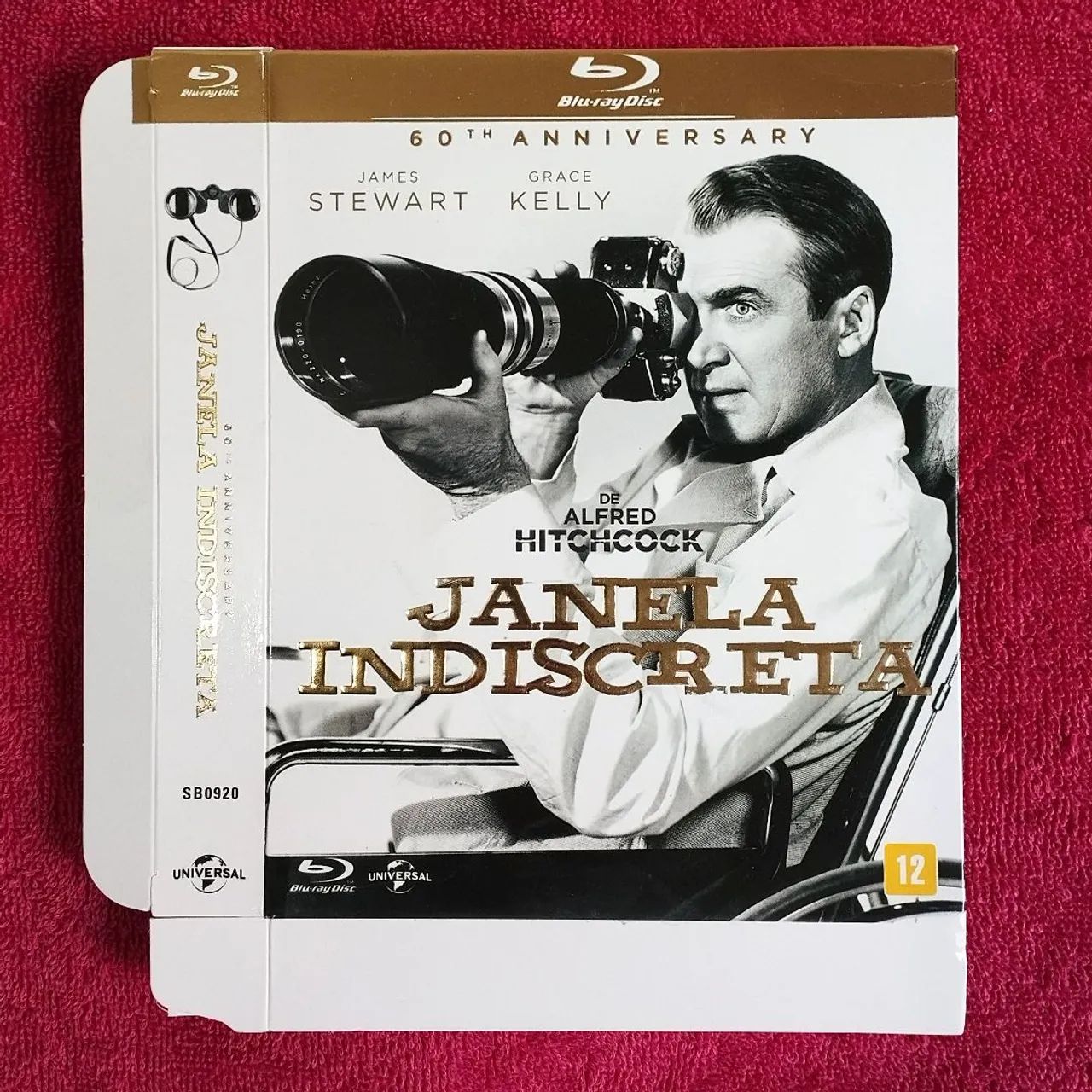 Luva do Blu-ray do filme Janela Indiscreta 