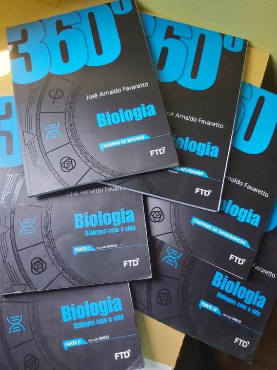 Livros Biologia 360°: Diálogos Com A Vida - 6 Volumes - José Arnaldo Favaretto - Edit FTD - Foto 2