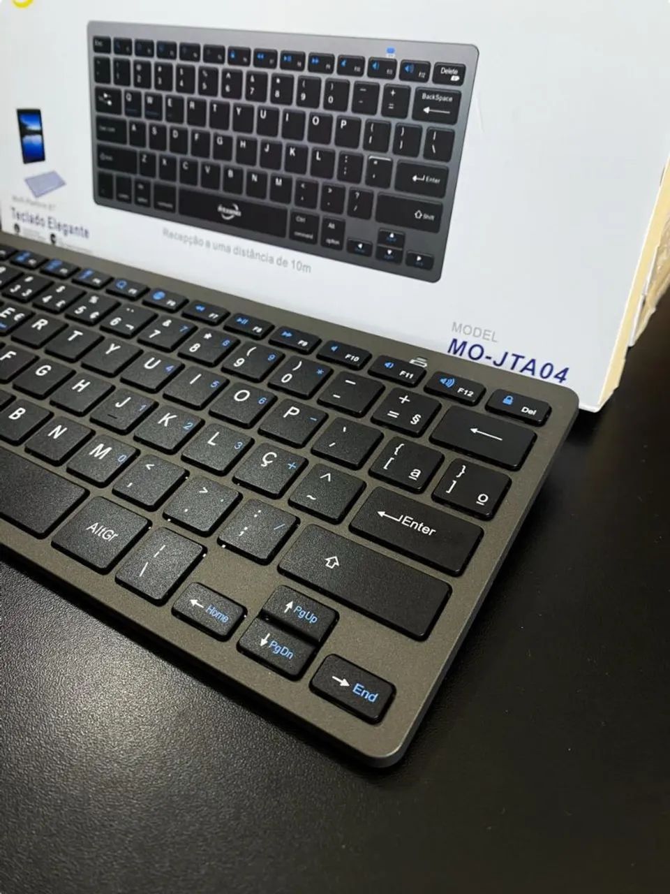 TECLADO SEM FIO BLUETOOTH ÁTOMO MO-JTA04 - Foto 3