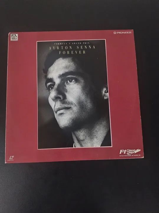 Ayrton Senna Forever - laser disc Documentário Fórmula 1