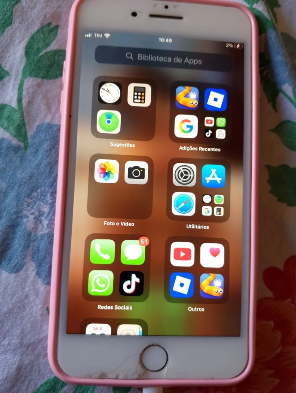 iPhone 7 plus .