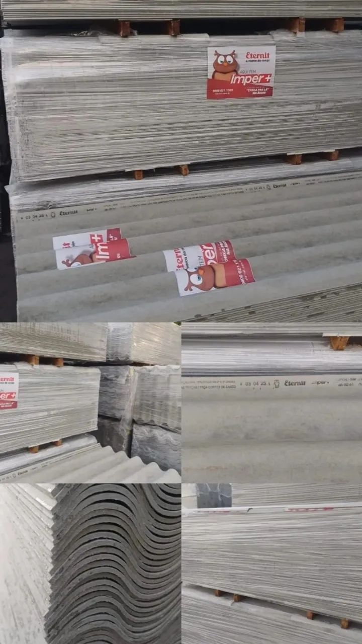 Telha Grossa 5mm frete gratis