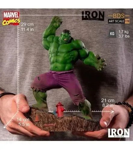 Hulk Iron Studios Marvel Comics Art Scale Bds 1/10