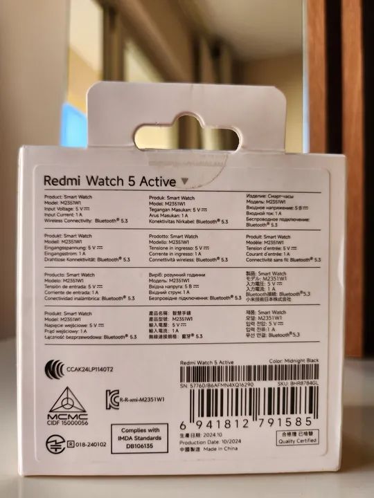 Smartwatch Redmi Watch 5 Active LACRADO  - Foto 3