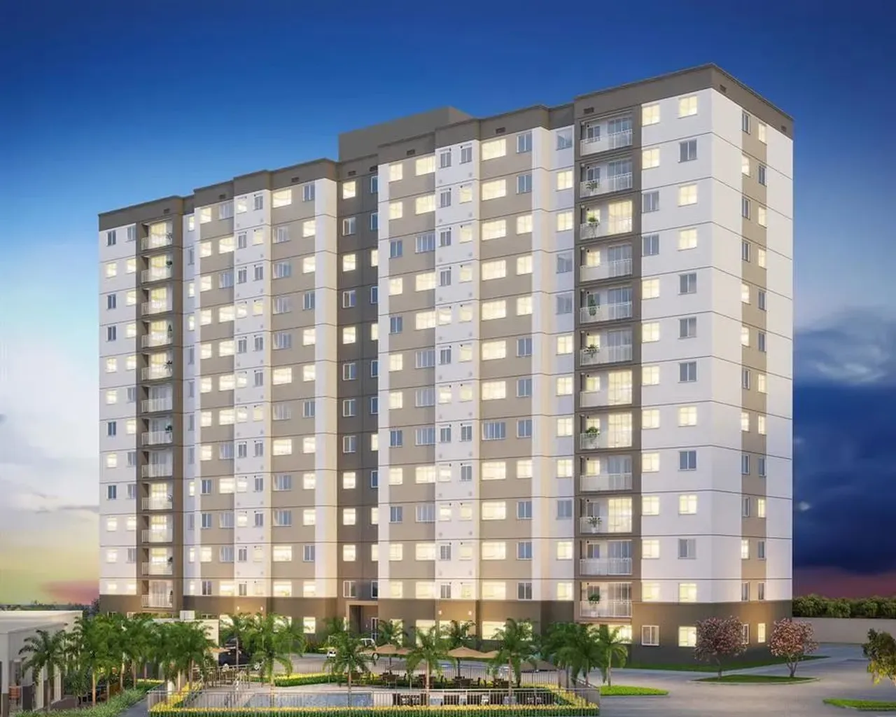 Apartamento à venda na estrada dos Bandeirantes com 44 m², na Barra da Tijuca - Rio de Jan