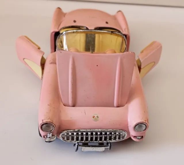 ( Leia ) Miniatura Chrevrolet Corvette 1957 SS - Foto 5