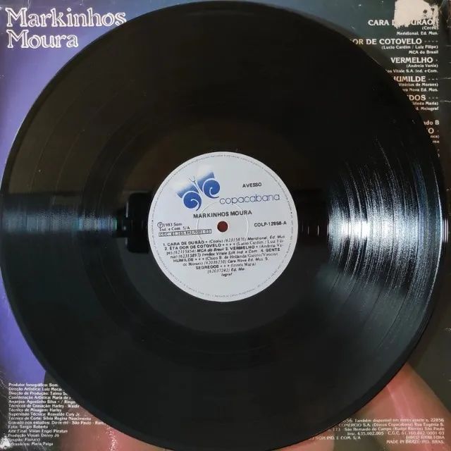 Disco de Vinil Markinhos Moura - Avesso - Foto 3