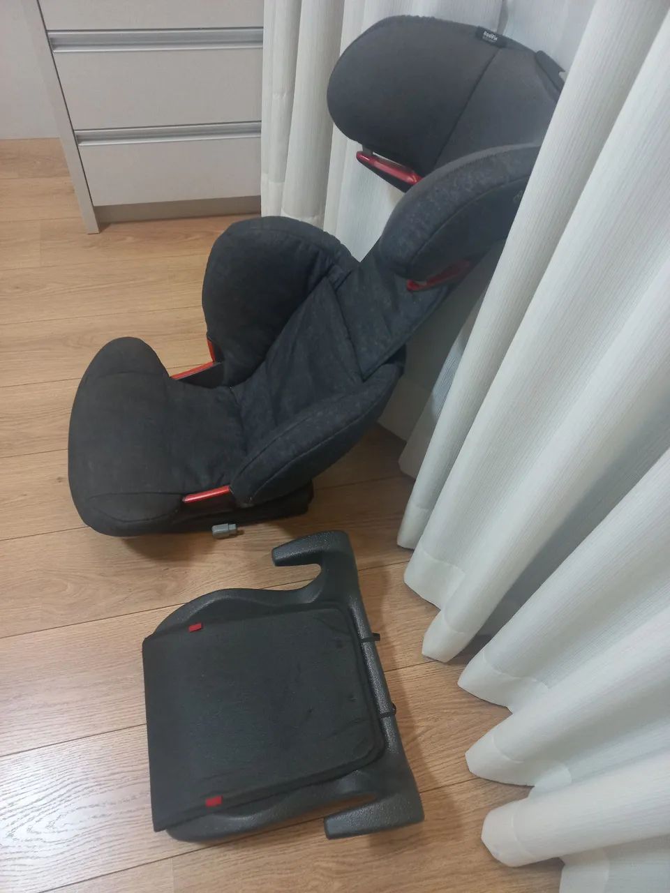 Cadeirinha infantil isofix mais assento elevado 