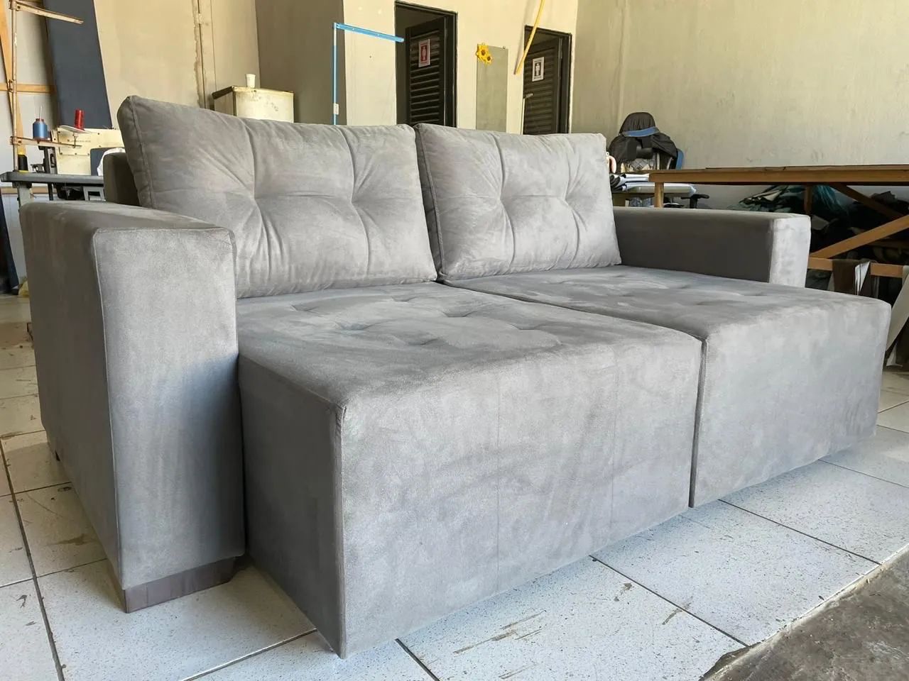 PROMOÇÃO DE 2 SOFÁ FABRICAÇÃO PRÓPRIA  - Foto 2
