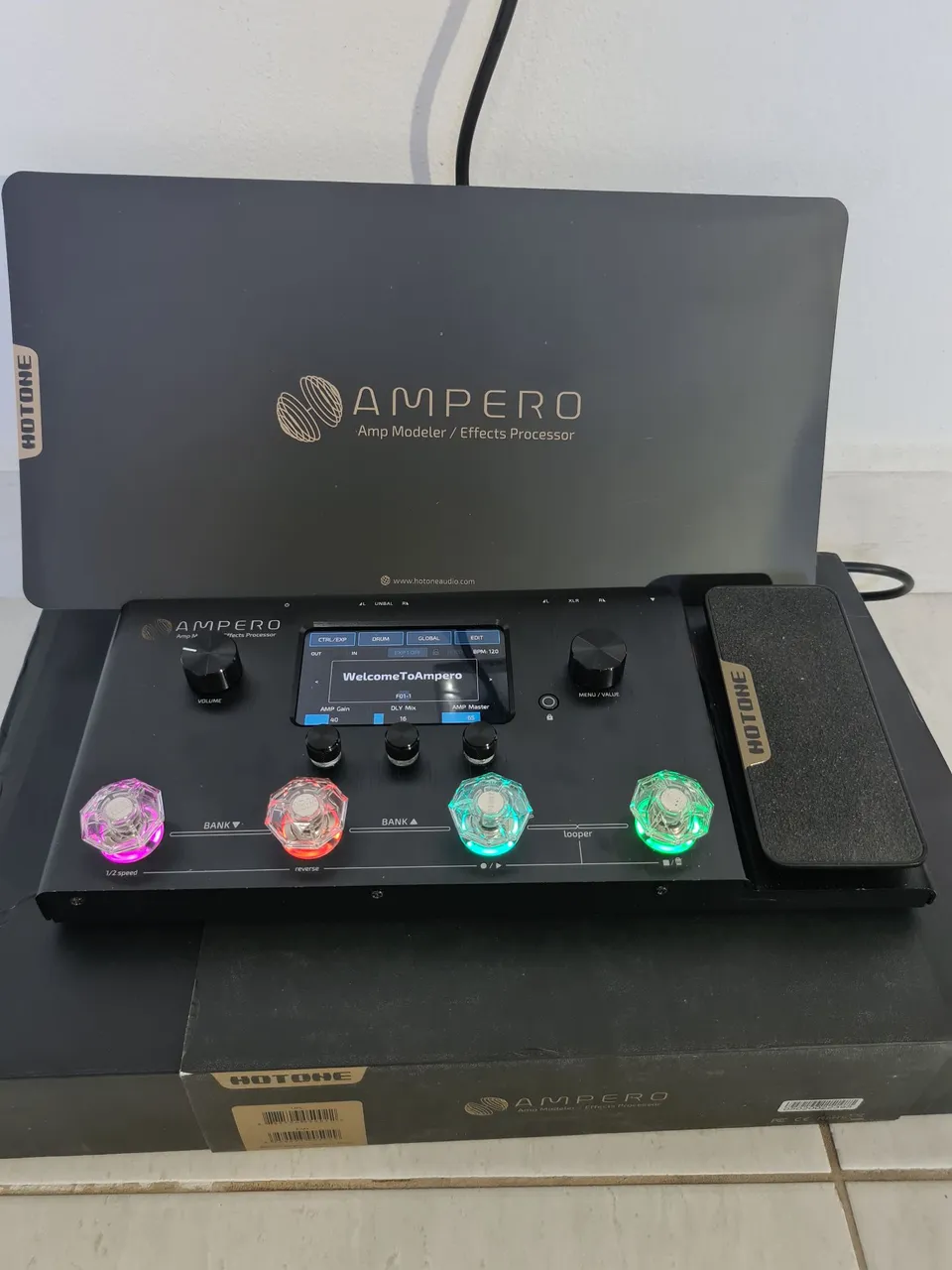 Pedaleira Hotone Ampero One MP100