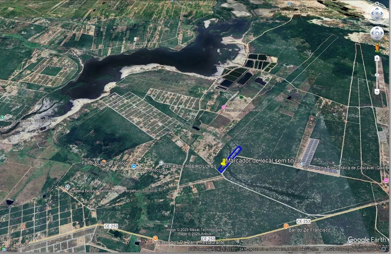 Terreno com área verde em Cascavel - ce  - Foto 2