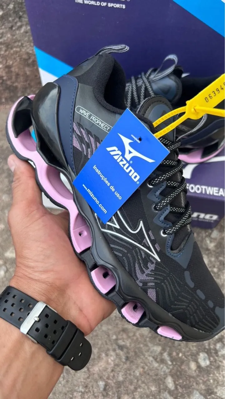 Tênis Mizuno Wave Prophecy Preto
