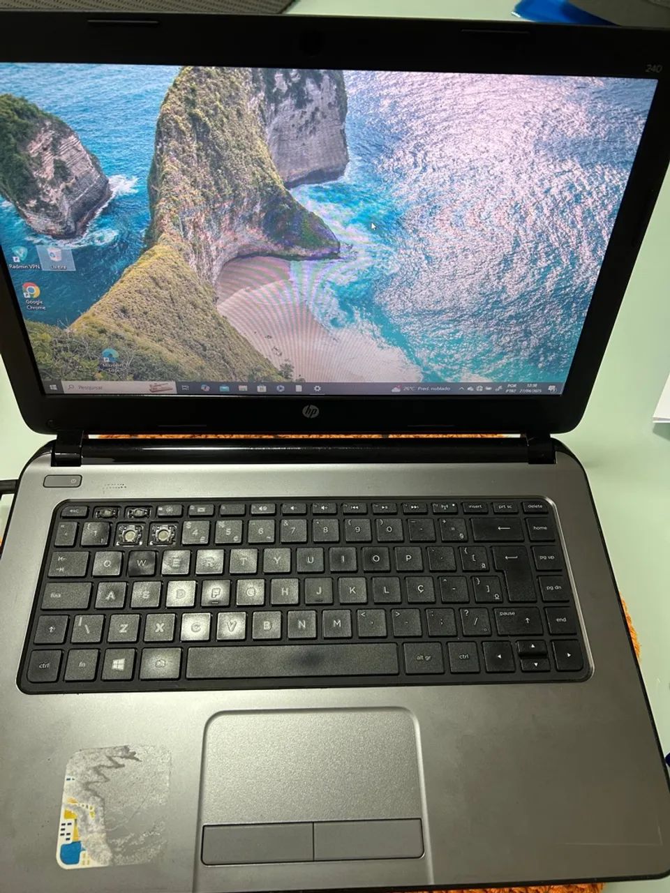 Notebook HP Latitude 3400 core i5-4210U 1.70 GHz 2.40 GHz 12GB RAM 512GB HD