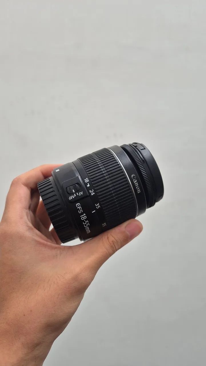Lente Canon EF-S 18-55mm - Foto 3