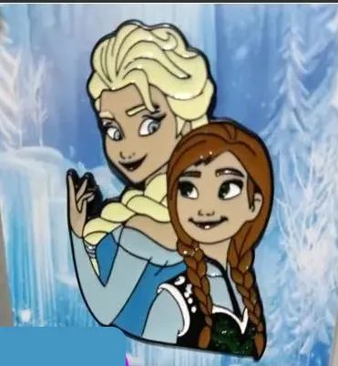 Pin  Frozen da Coleção Disney - D23 - Iron estúdio - 2024